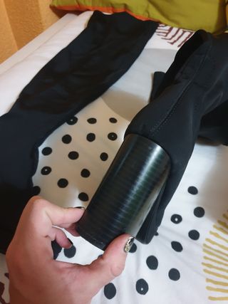 Botas altas negras Bershka