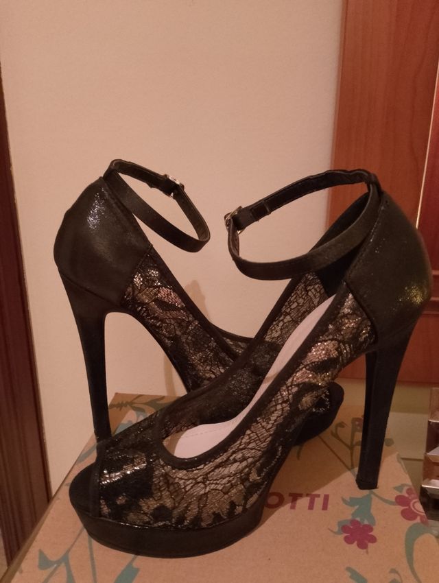 Zapato tacón, fiesta