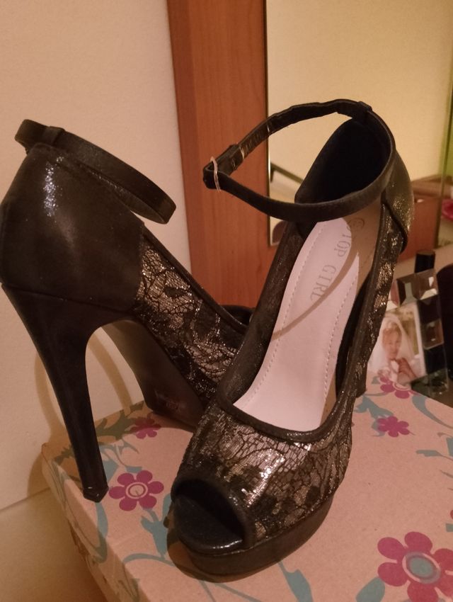 Zapato tacón, fiesta