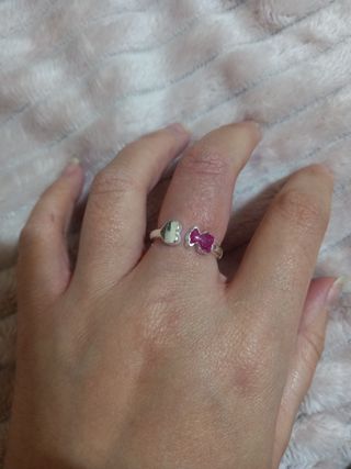 Anillo Corazón y Osito