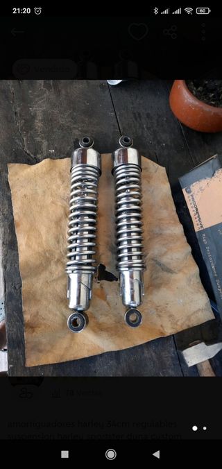 REBAJADOS Amortiguadores Suspensión Harley