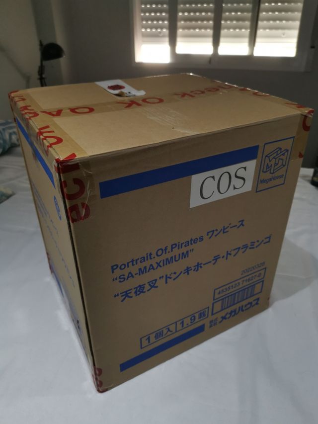 Figura Pop maximum doflamingo y luffy boundman v2