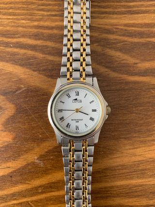 reloj pulsera lotus