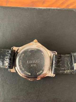 reloj pulsera lotus