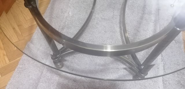 mesa de centro cristal