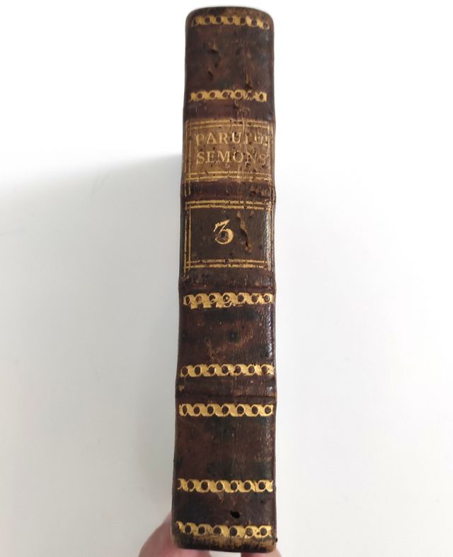 Libro antiguo (1788) Sermons panégyriques et disco