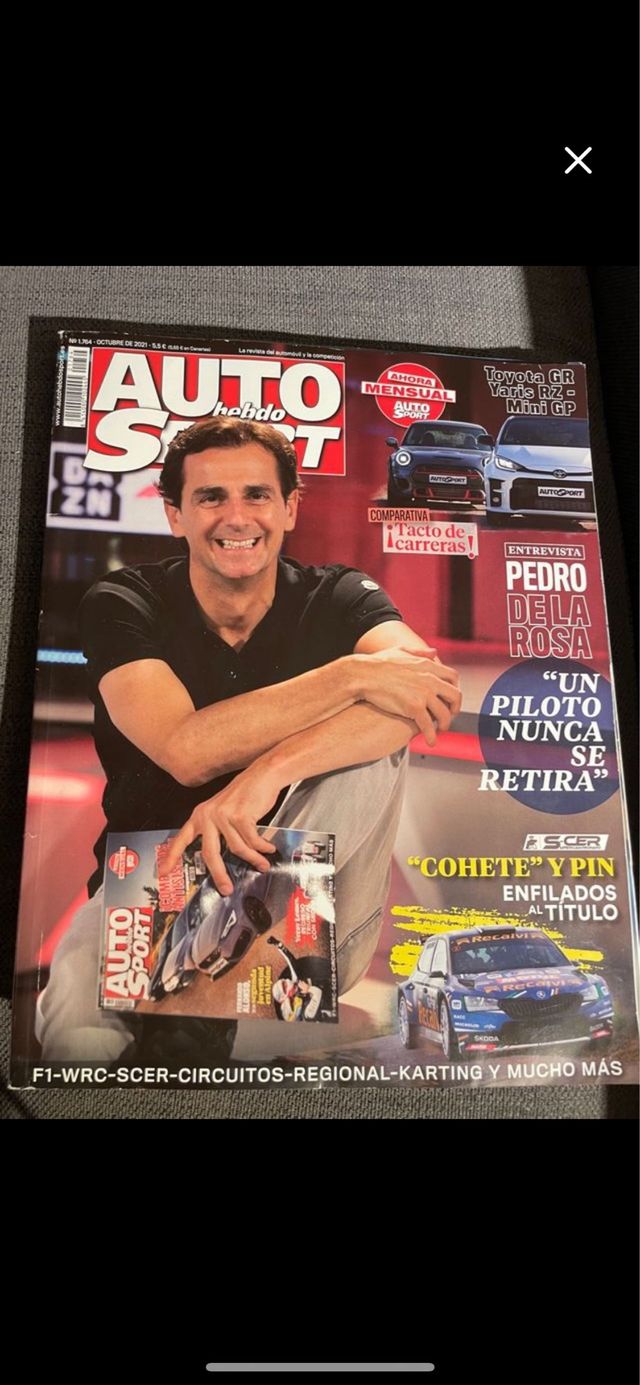 Lote 8 revistas Auto Hebdo Sport