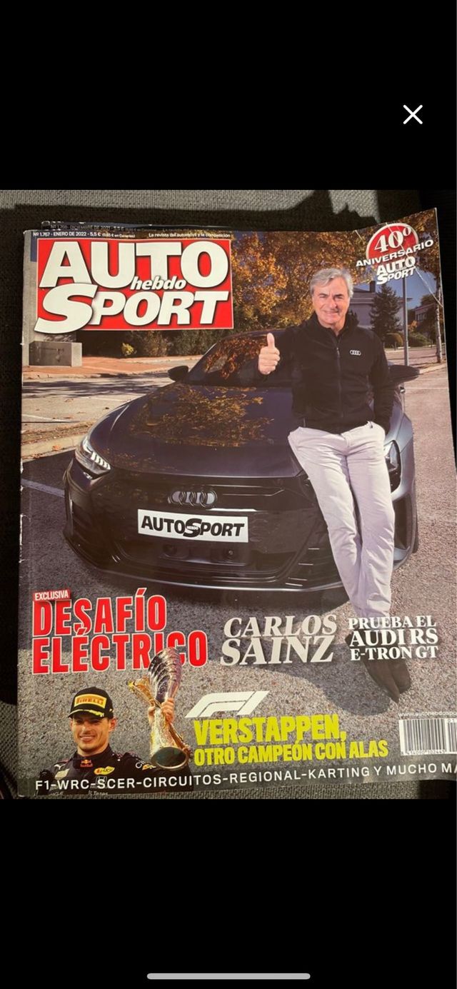 Lote 8 revistas Auto Hebdo Sport