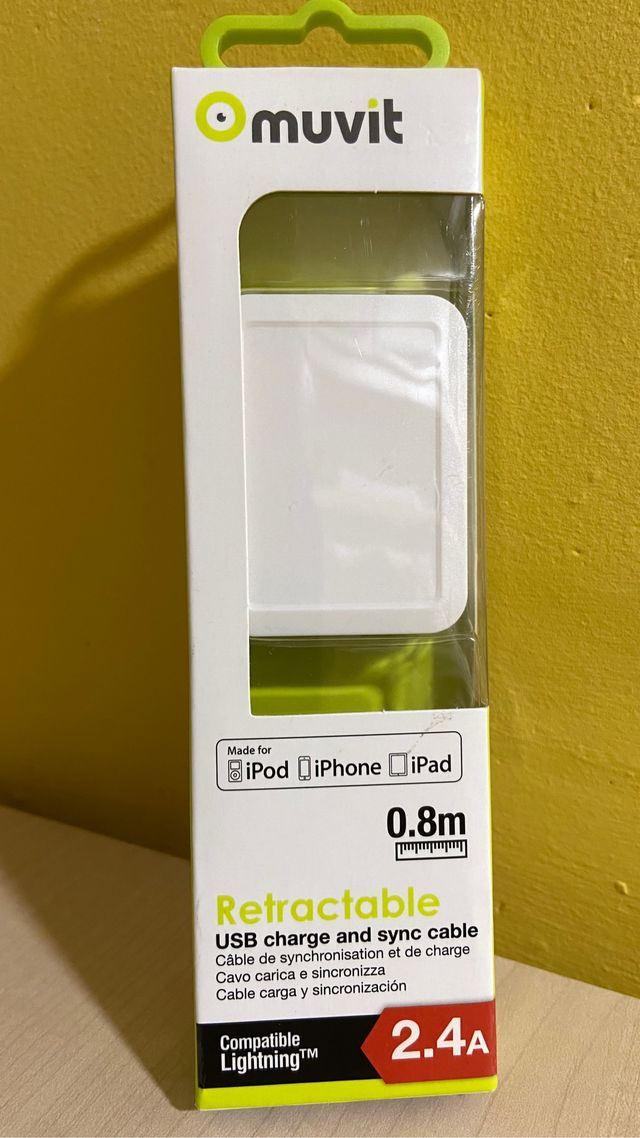 Lote Cargadores iPhone y Android