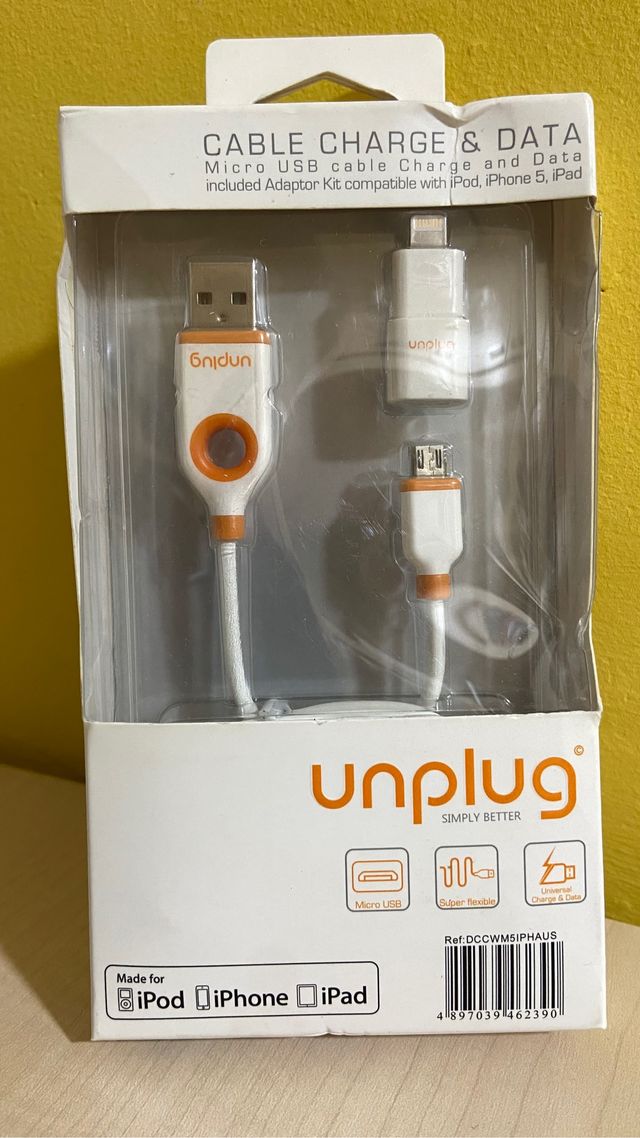 Lote Cargadores iPhone y Android