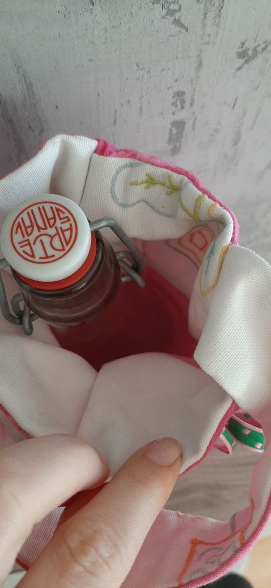 bolsa /funda tela botellas