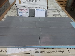 azulejo metro colonial grey 7,5x30