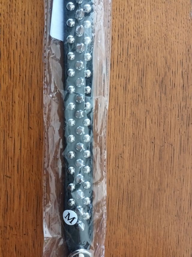 COLLAR  PERROS MEDIANOS DE PIEL