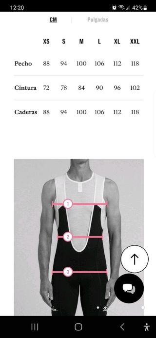 TALLA XS, NUEVO. CHALECO TÉRMICO CASTELLI SKY