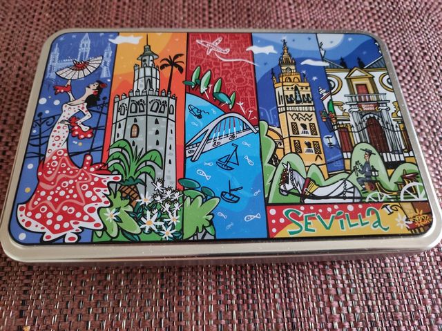 Caixa/ Caja metálica