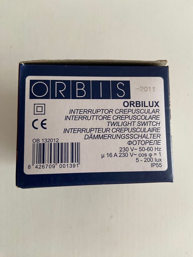 Interruptor Crepuscular Orbilus