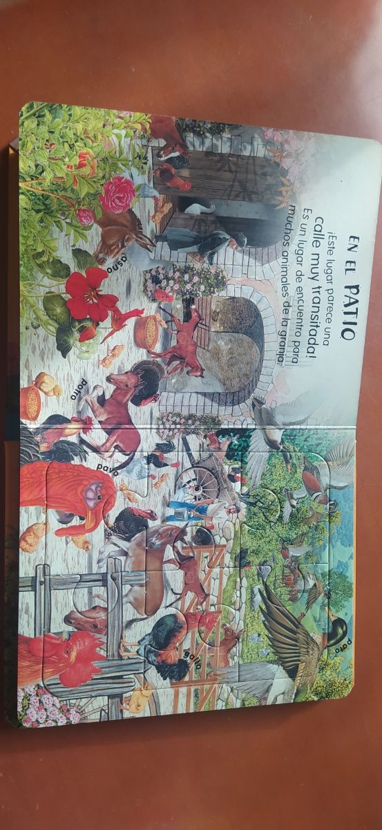 libro puzle infantil