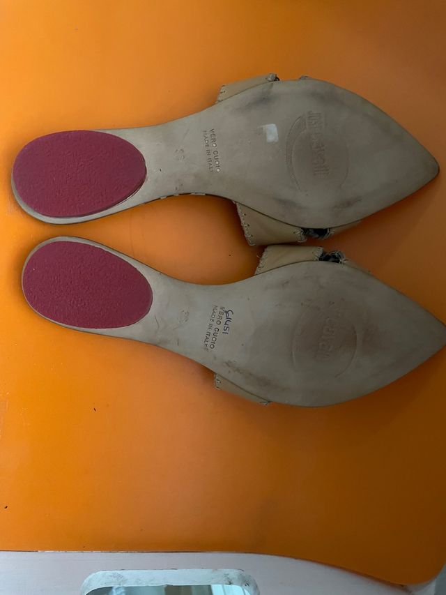 Zoccole Just Cavalli tg 36 tacco 2cm