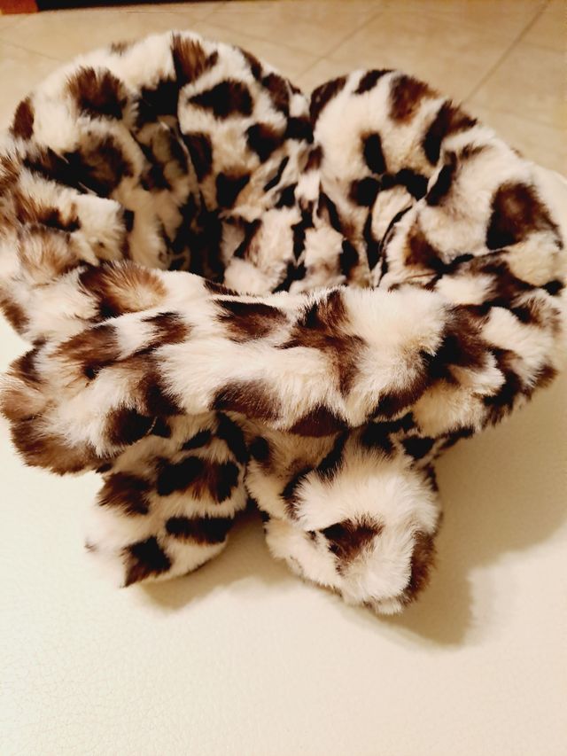 Collo-sciarpa in pelliccia