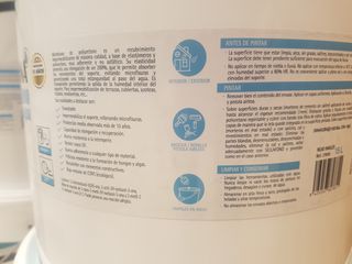  Pintura. bote de membrana poliuretano al agua 15 