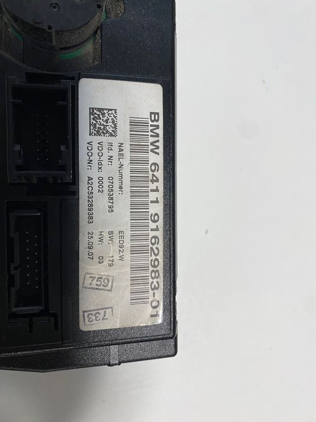 CLIMATIZADOR BMW 6411 9162983-01