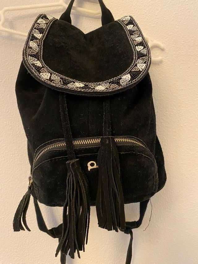 Mochila Dayaday de ante y pasamanería