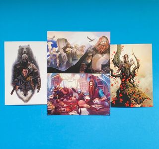 POSTALES GOD OF WAR RAGNAROK PLAYSTATION