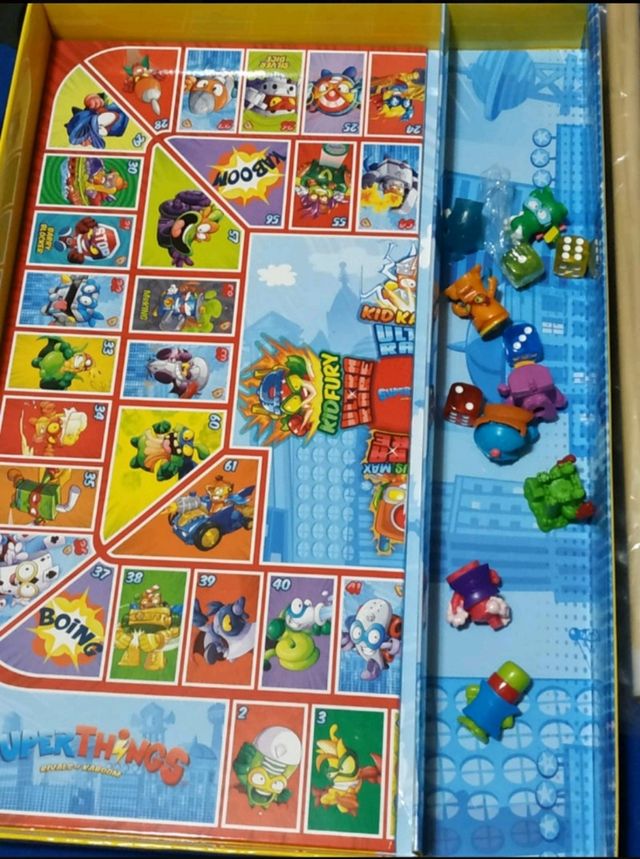 Juego de mesa de los SUPER ZINGS RIVALS of kaboons