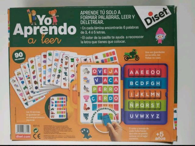 Juego de mesa , Yo aprendo a leer de DISET