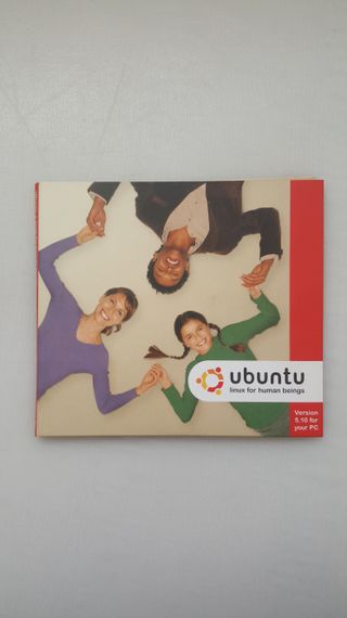 CD-ROM LINUX UBUNTU 5.10 PC INTEL X86 LIVE INSTALL