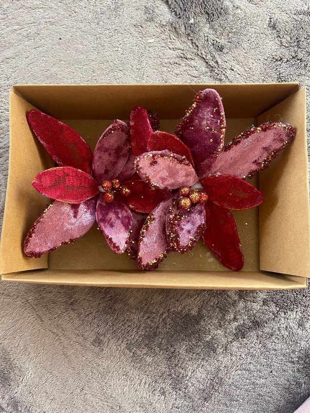 2 Flores Navidad! Para el corte inglés