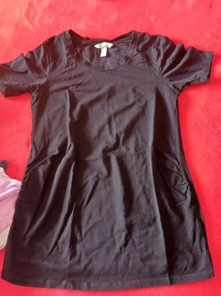 camisetas  premama manga corta