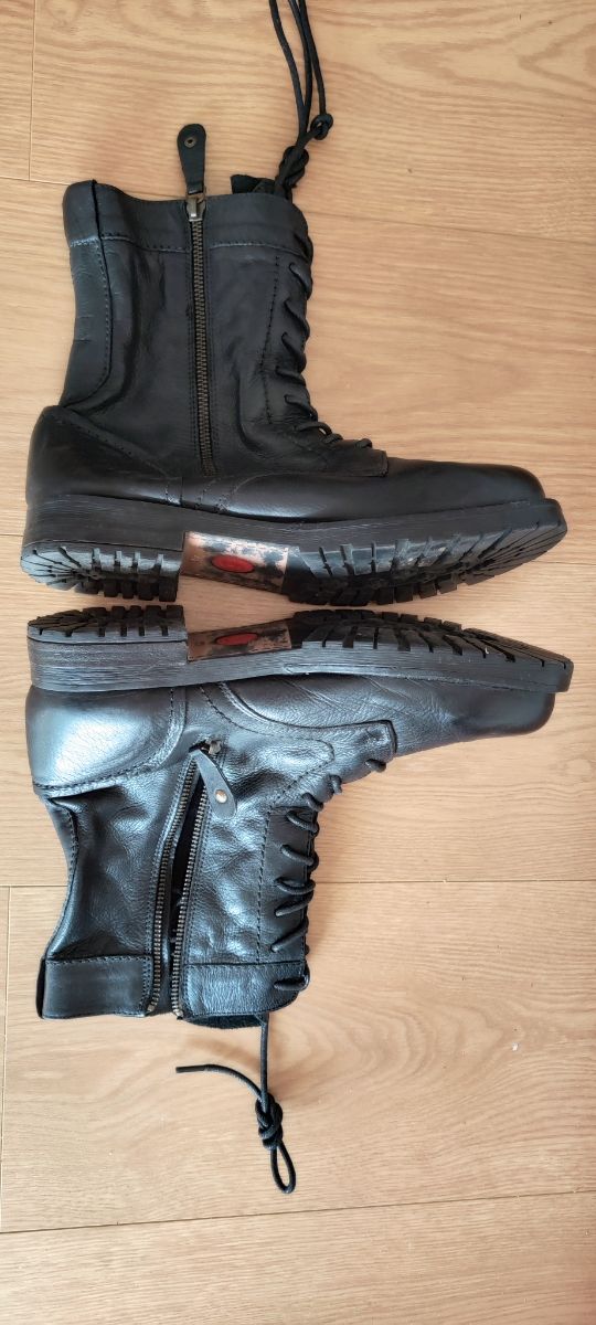 Botas CORONEL TAPIOCA CUERO negras mujer TALLA 41
