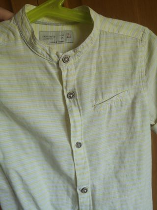 Camisa manga corta niño