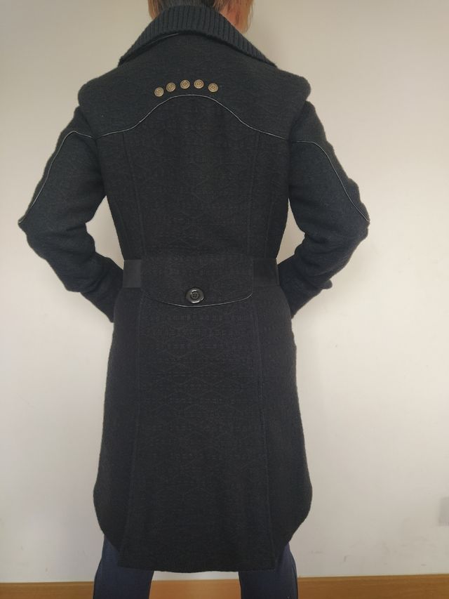 Abrigo negro Vero moda