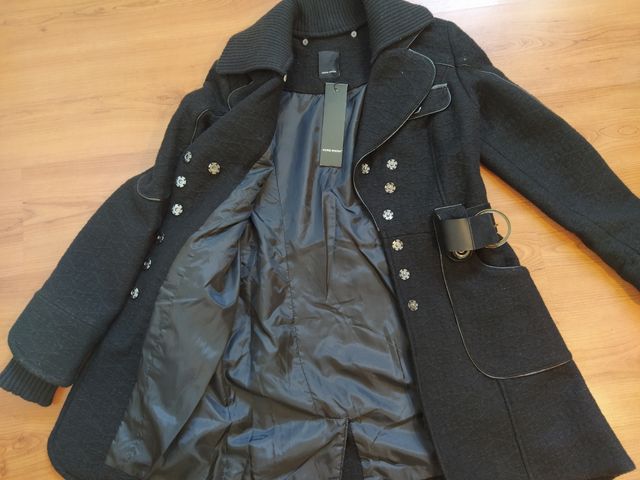 Abrigo negro Vero moda