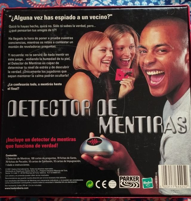 Rilevatore di bugie, gioco da tavolo. Nuovo.