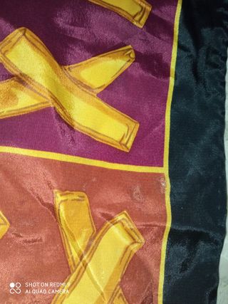 pañuelo antiguo seda 100%, nuevo Paloma Picasso 
