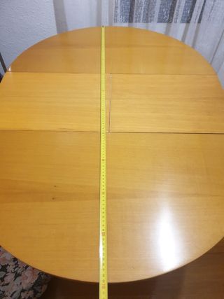 mesa camilla extensible de 80cm