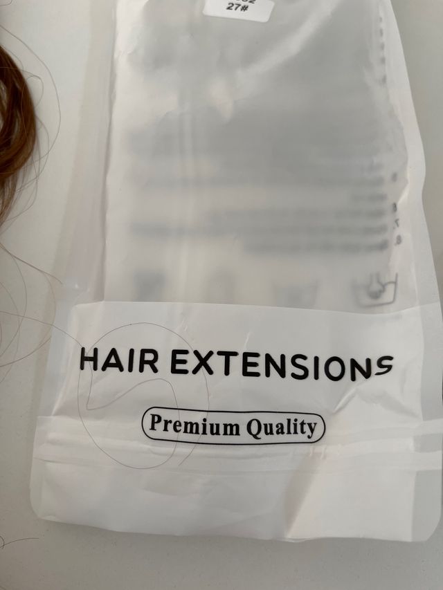 Coleta postiza nueva sin estrenar