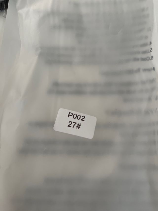 Coleta postiza nueva sin estrenar