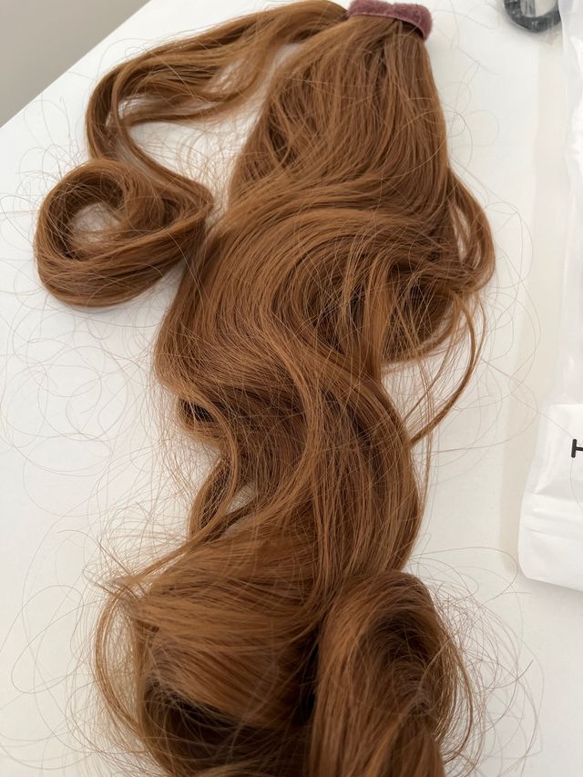 Coleta postiza nueva sin estrenar