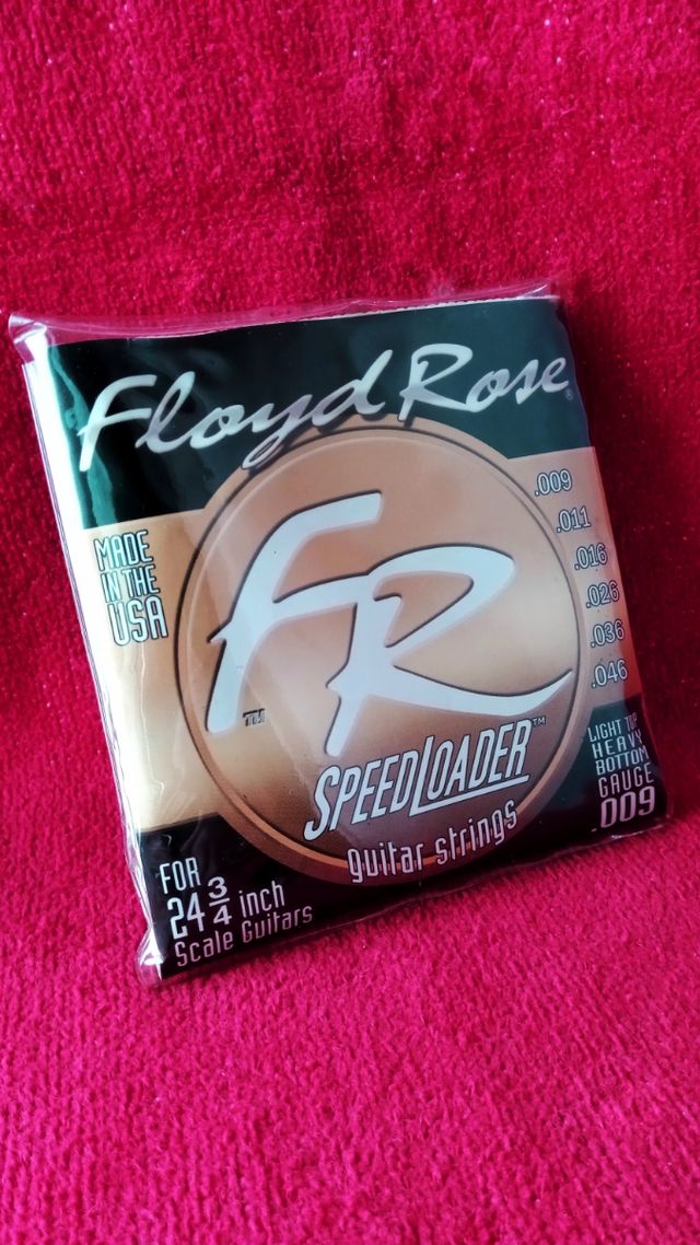 Floyd Rose Speedloader cuerdas 009, 24¾"