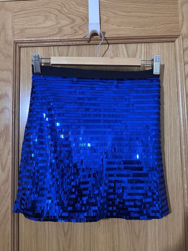 Falda de lentejuelas