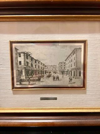  Litografia Goffredo Catraro argento 925