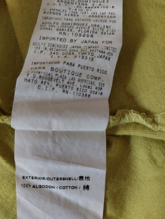 Camiseta Adolfo Domínguez