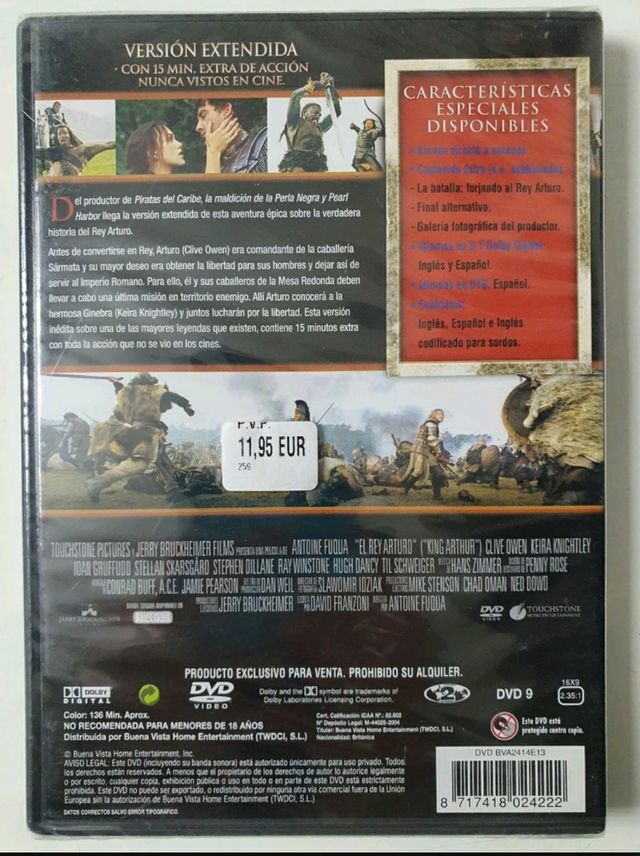 El rey Arturo (2004) VERSIÓN EXTENDIDA PRECINTADA!