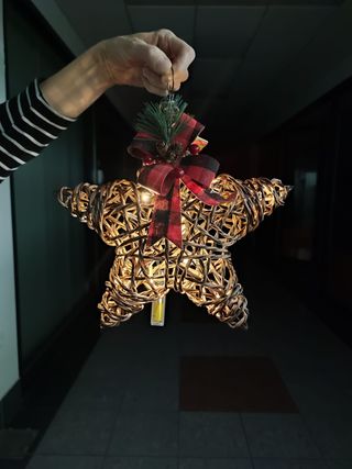 Stella decorazione di Natale 