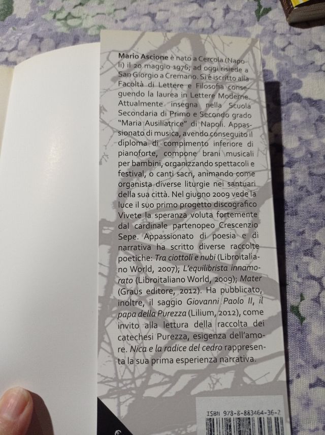 "Nica e la radice del cedro"