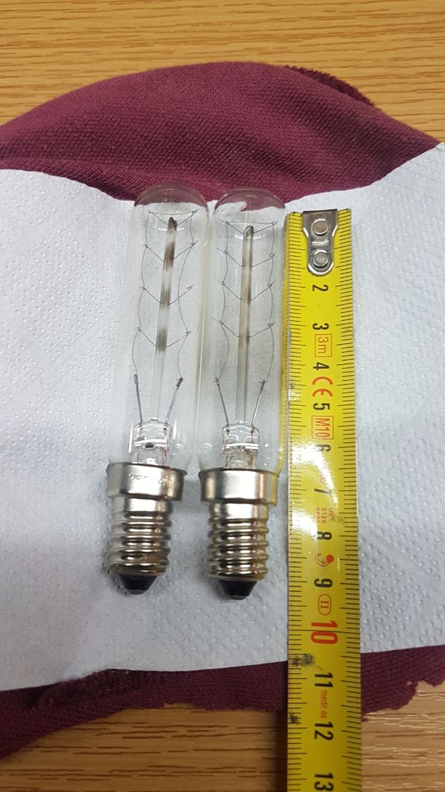 Bombillas para cuadros.